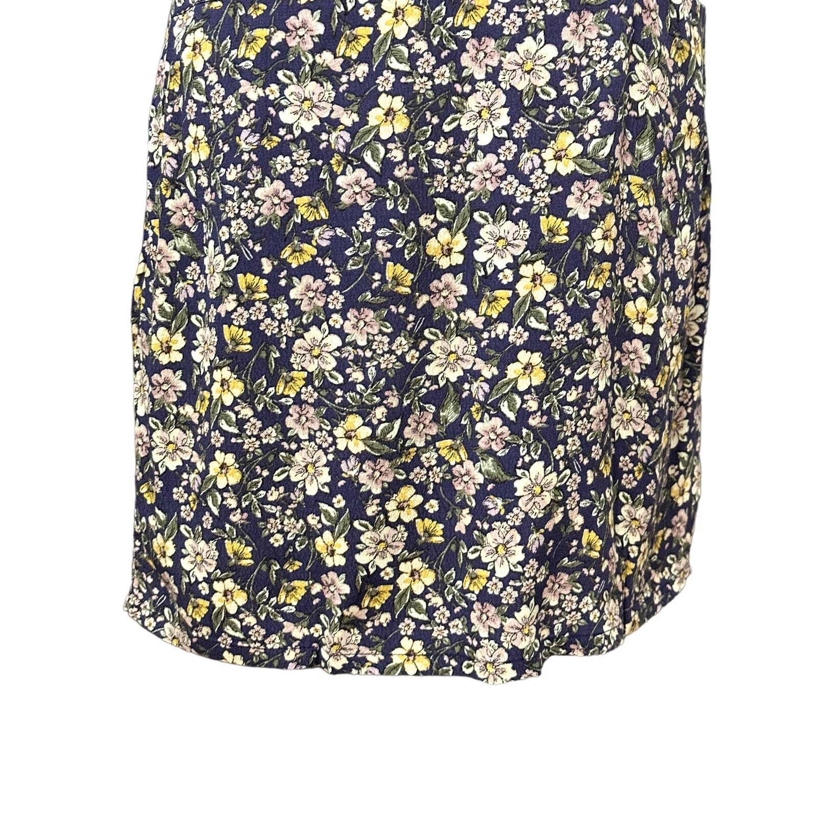 Other Elodie Straight Skirt Floral Belted Metal Ring Multicolor L Size 32" / US 10 / IT 46 - 3 Thumbnail