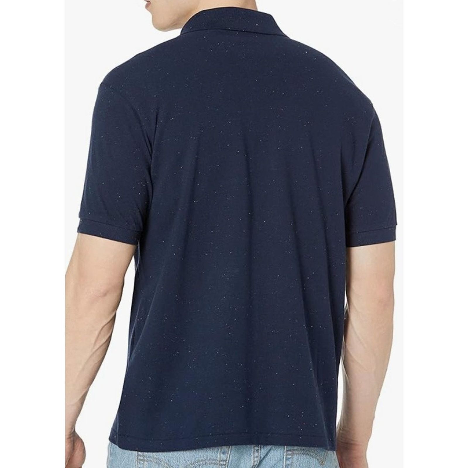 Lacoste Lacoste Men's Classic Fit Speckled Print Cotton Polo 3XL Size US XXL / EU 58 / 5 - 3 Thumbnail