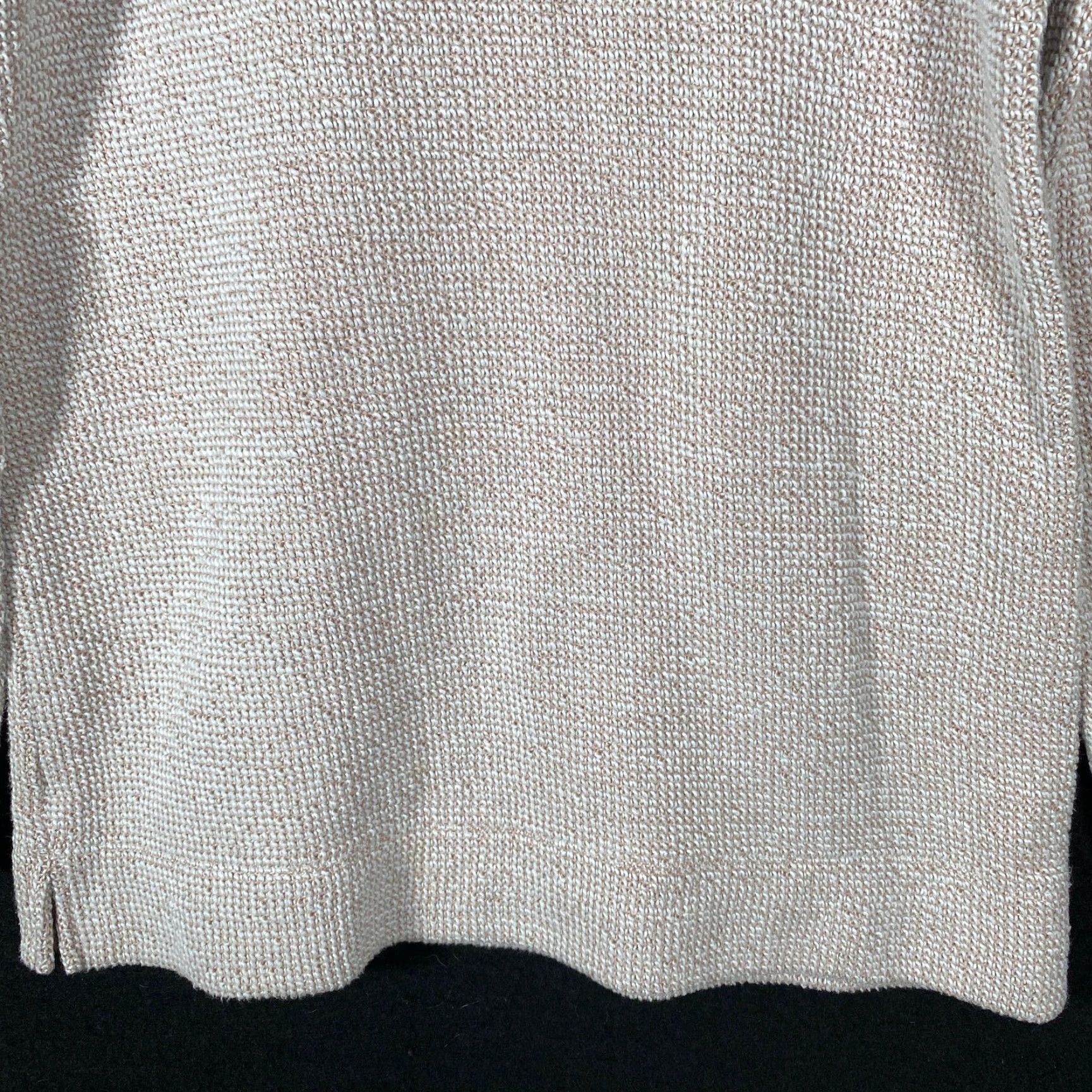 Loft Ann Taylor LOFT Womens Sweater Oatmeal Turtleneck Long Sleeve Small Size S / US 4 / IT 40 - 3 Thumbnail