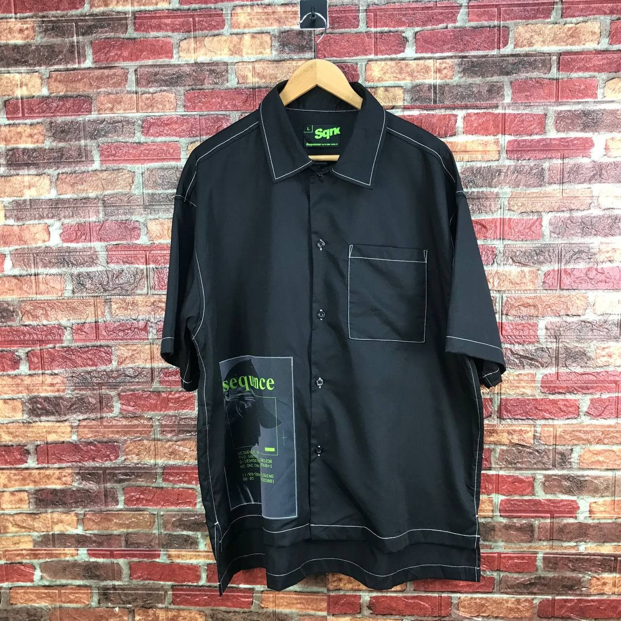 Japanese Brand BAGGY SEQUENCE X B-ONE SOUL PROMO SHIRT Size US L / EU 52-54 / 3 - 8 Thumbnail