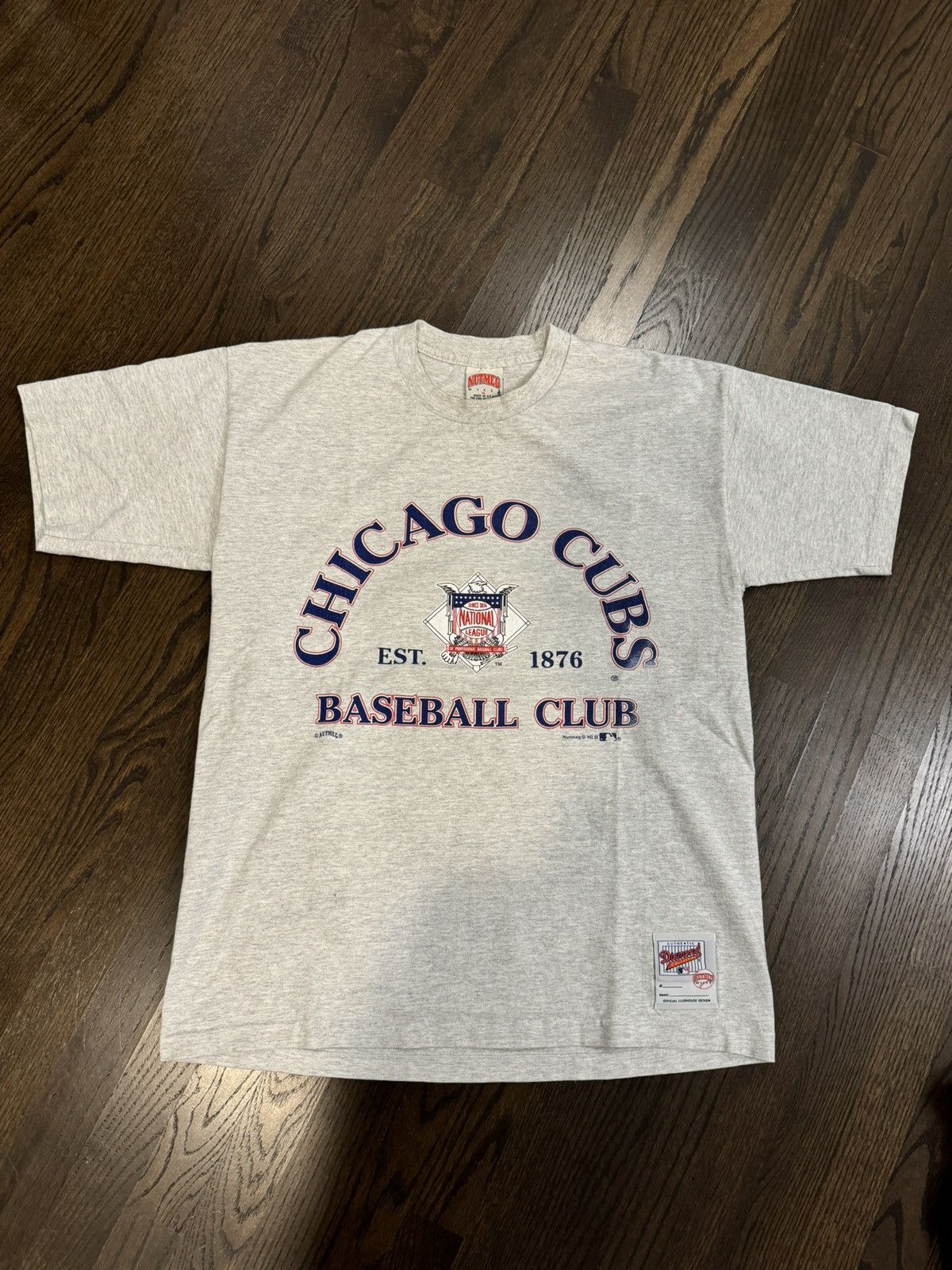 Nutmeg × Vintage Vintage 90s Chicago cubs tee Size US XL / EU 56 / 4 - 1 Thumbnail