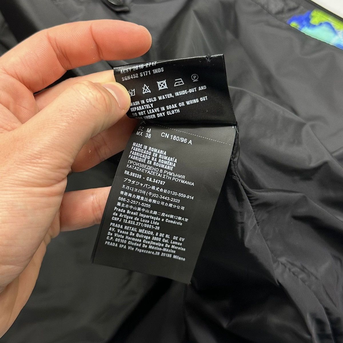 Prada Prada Milano SS17 Radar Nylon Ripstop Jacket - M (L) Size US M / EU 48-50 / 2 - 12 Thumbnail