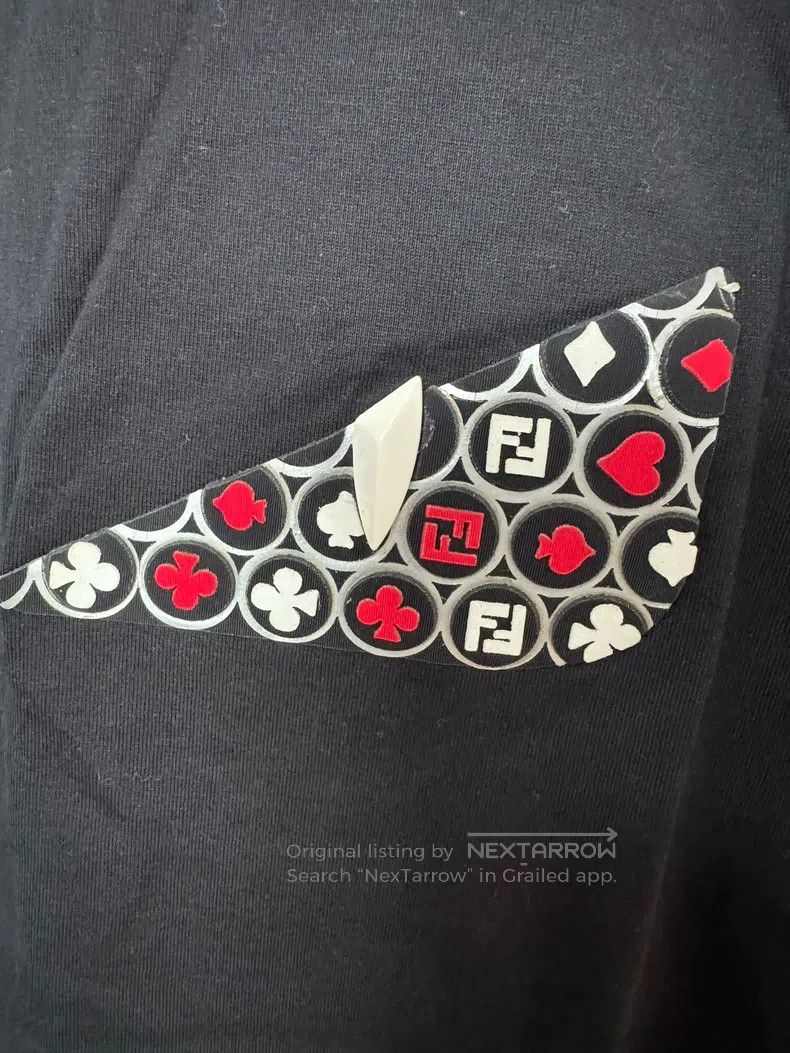 Fendi Fendi Short Sleeve T-Shirts Size US M / EU 48-50 / 2 - 2 Thumbnail