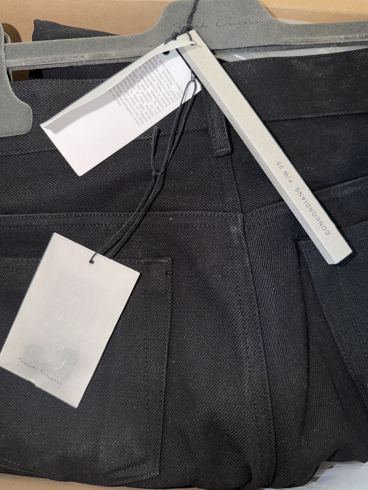 Rick Owens Rick Owens Headon Black Jeans Size US 30 / EU 46 - 10 Thumbnail
