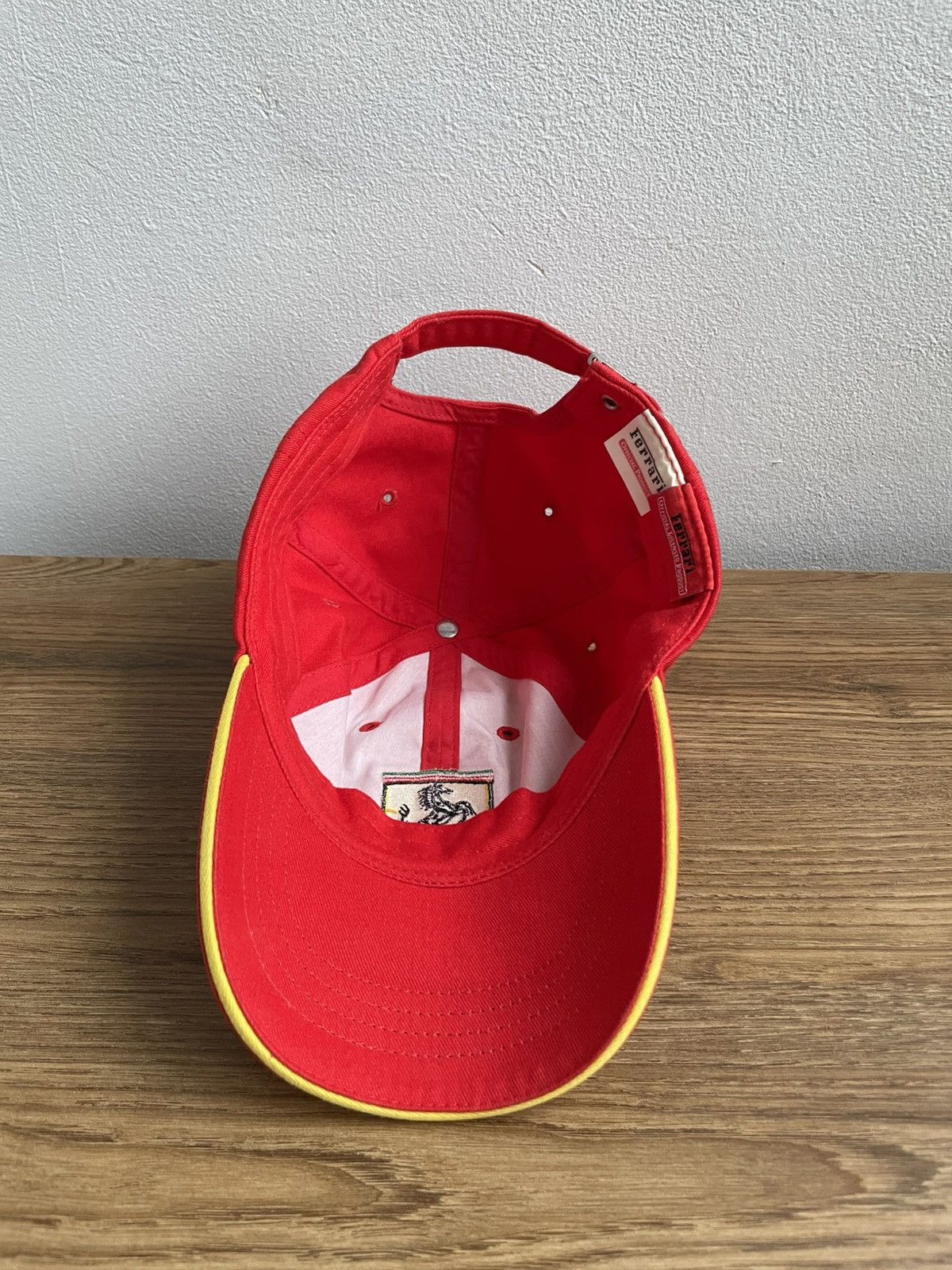 Ferrari Ferrari Vintage 90s 00s Big Logo Racing Cap Hats F1 Formula Size ONE SIZE - 7 Thumbnail