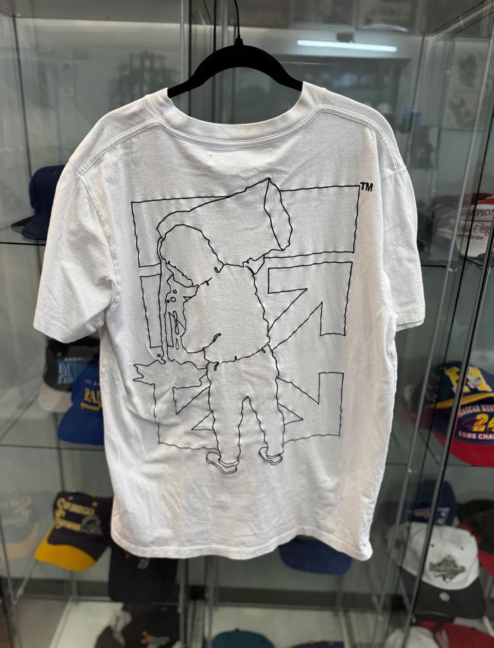 Off-White Off-White “Barrel Worker” Tee Size US XL / EU 56 / 4 - 1 Thumbnail