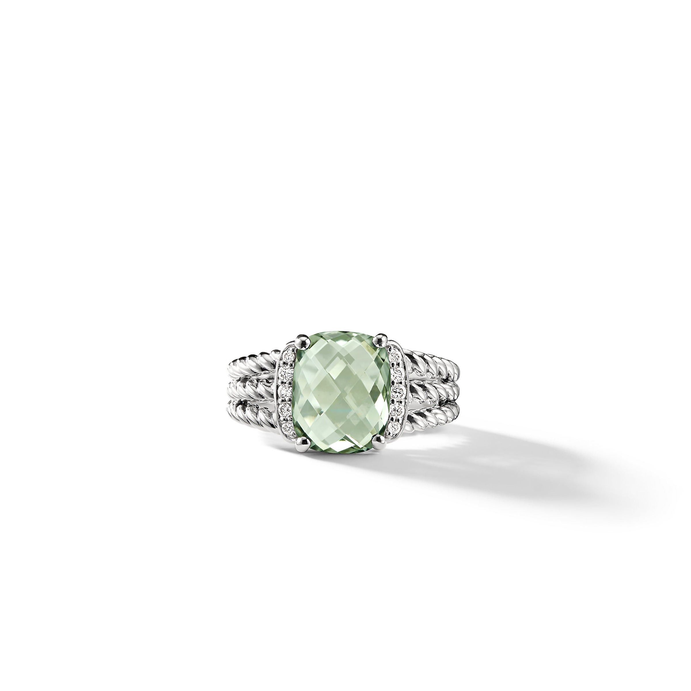 David Yurman o1w1db10526 R11028D Size:9/Petite Ring in Silver Size ONE SIZE - 2 Thumbnail
