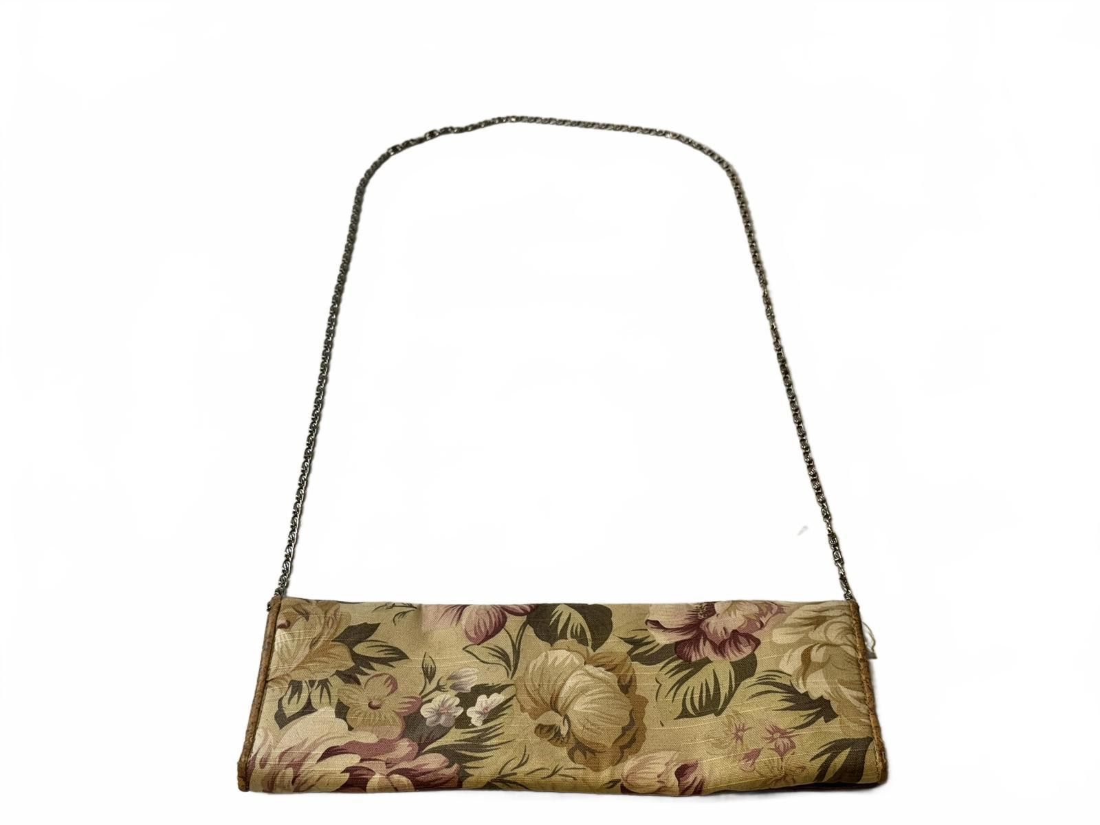 Aldo Aldo Floral Print Clutch with Chain Strap Size ONE SIZE - 4 Thumbnail