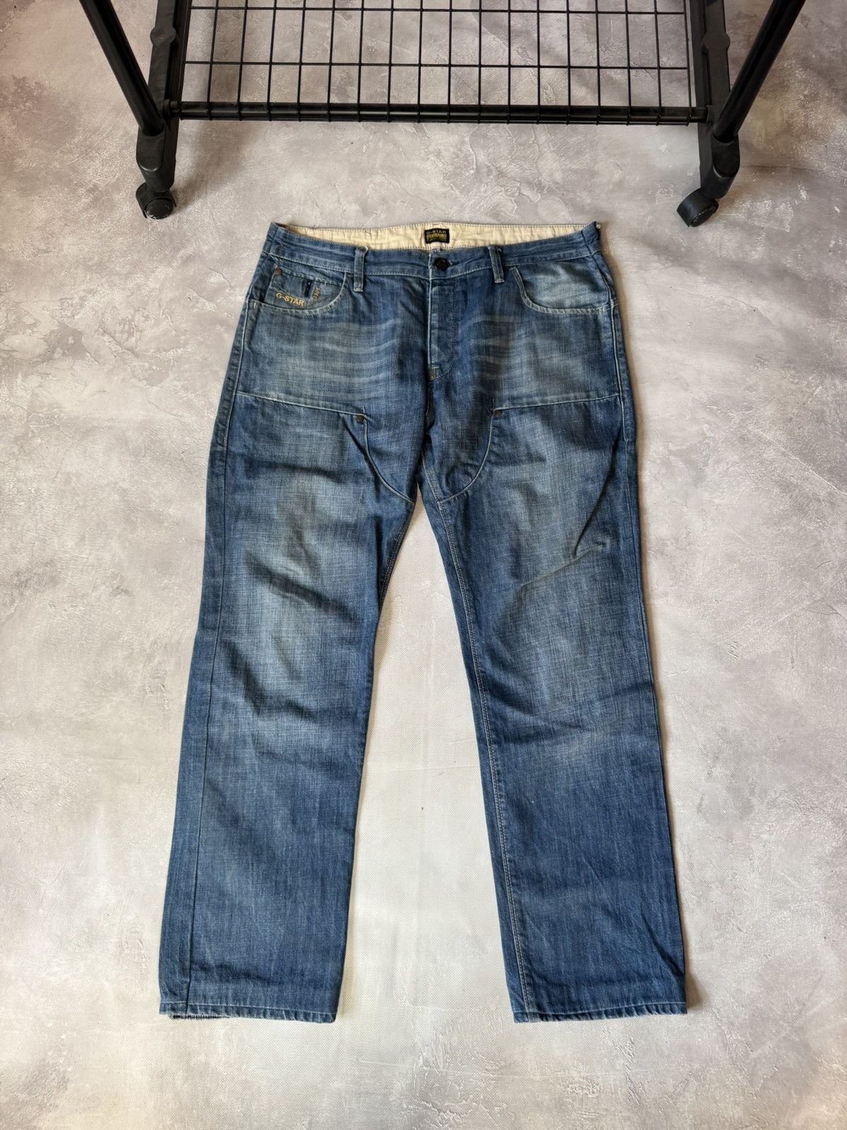G-Star Vintage G-Star Double Knee Style Baggy Jeans Made in Italy Size US 36 / EU 52 - 5 Thumbnail