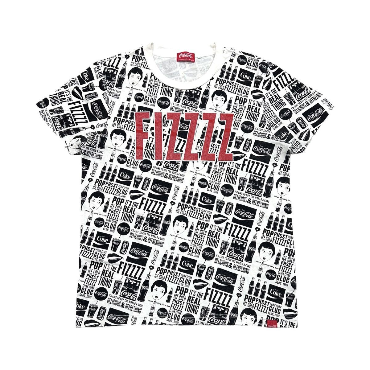 Coca Cola Coca Cola Fizzzz Coke Drink Promo AOP Tshirt Size US M / EU 48-50 / 2 - 1 Thumbnail