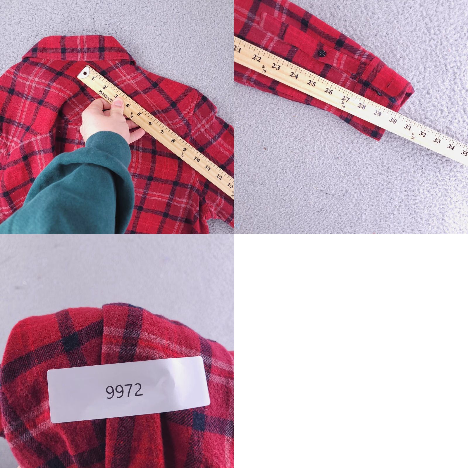 Eddie Bauer VINTAGE Eddie Bauer Shirt Mens Small Flannel Long Sleeve Red Size US S / EU 44-46 / 1 - 8 Thumbnail
