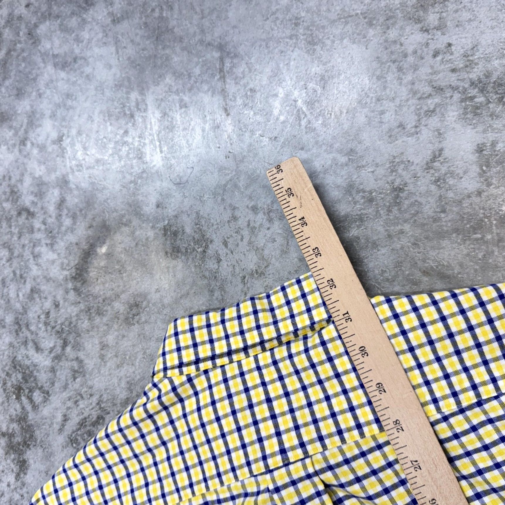 Ralph Lauren Ralph Lauren Shirt Mens XL Yellow Blue Check Button Down Long Sleeve Casual Size US XL / EU 56 / 4 - 7 Thumbnail