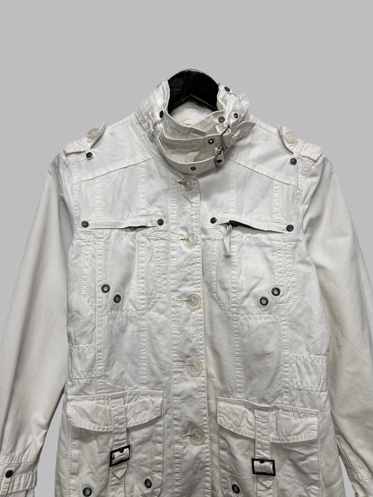 Hysteric Glamour Ifsixwasnine Jacket White Japan Fur Goa Tornado Style Size S / US 4 / IT 40 - 2 Thumbnail