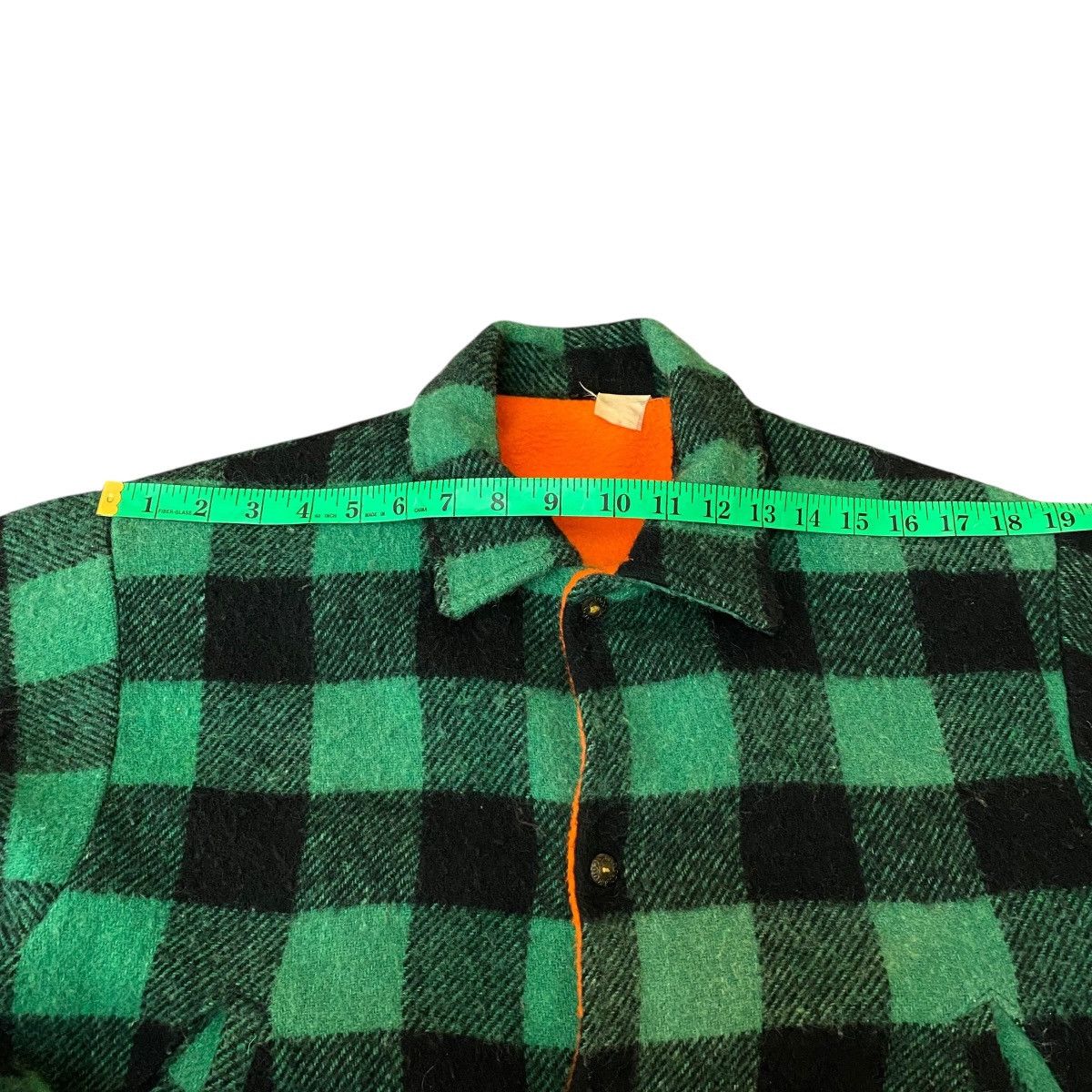 Japanese Brand Vintage 90s Codet Plaid Reversible Wool Button Jacket Size US M / EU 48-50 / 2 - 20 Thumbnail