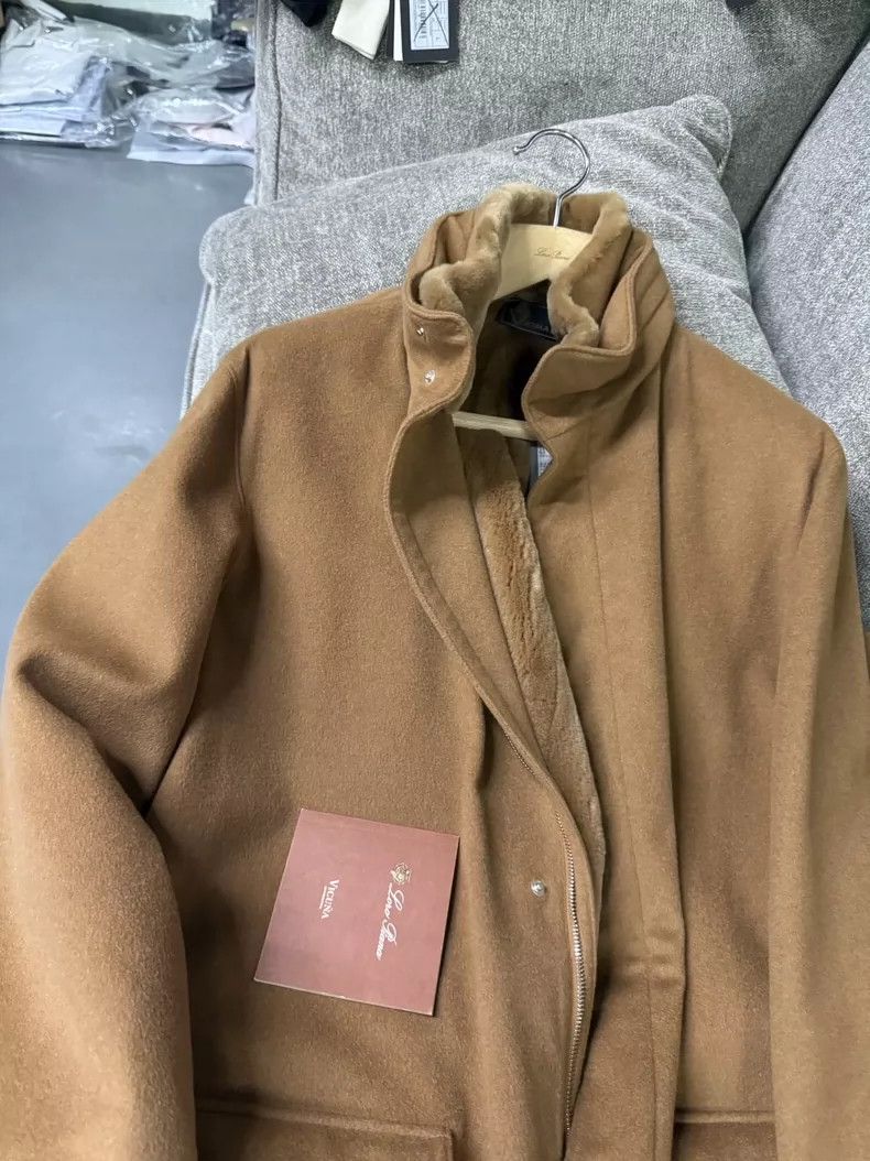 Loro Piana LORO PIANA A camel-hair hunting jacket Size US XL / EU 56 / 4 - 2 Thumbnail