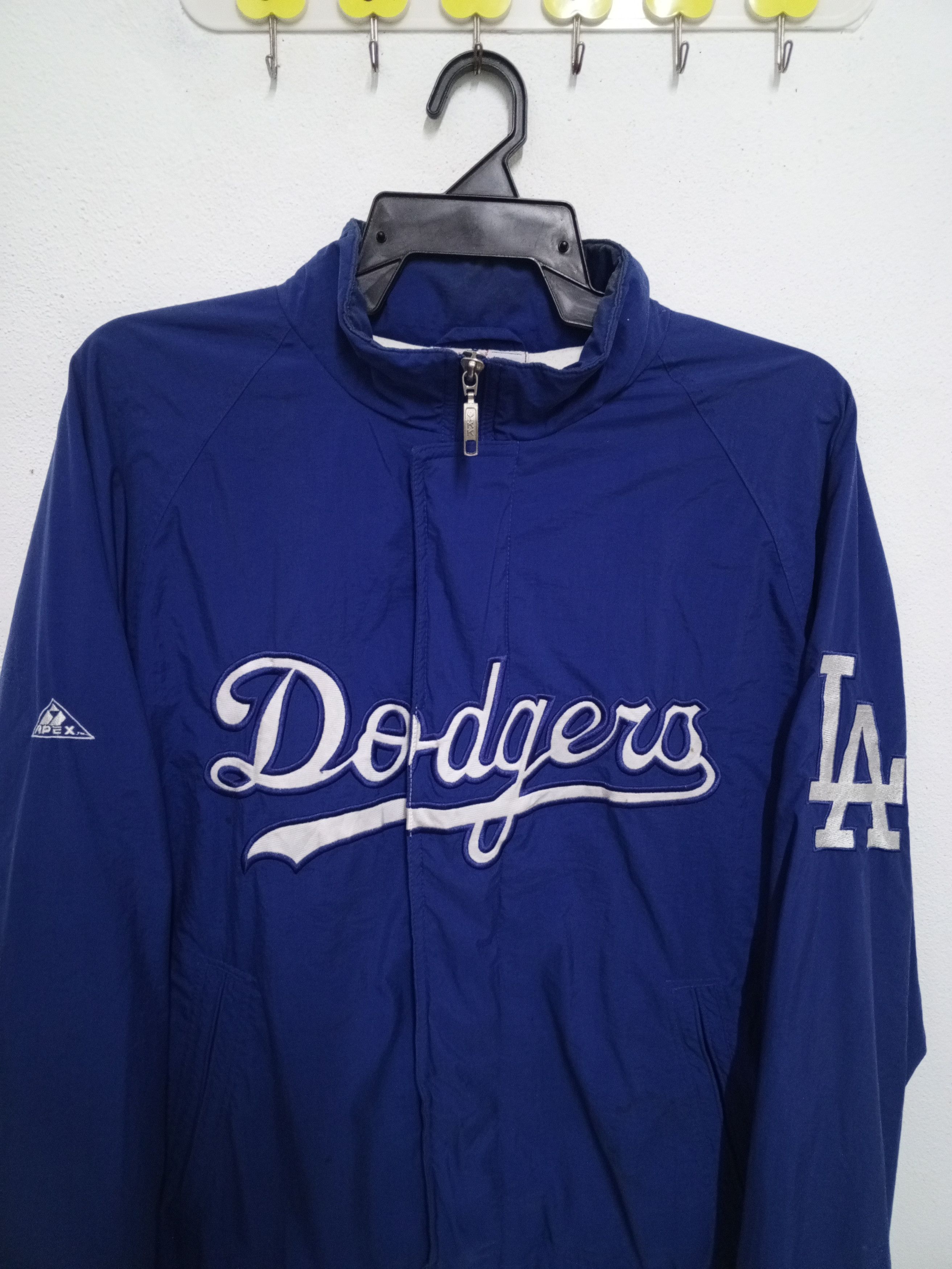 NFL vtg 90s apex one ×nfl× LA nylon jacket Size US L / EU 52-54 / 3 - 3 Thumbnail