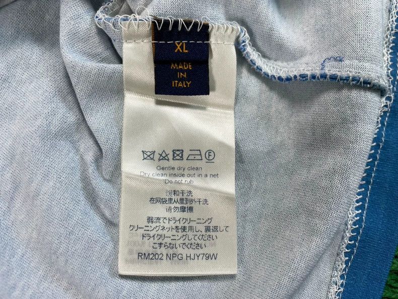 Louis Vuitton Louis Vuitton Blue sky and white clouds short sleeves Size US XL / EU 56 / 4 - 4 Thumbnail