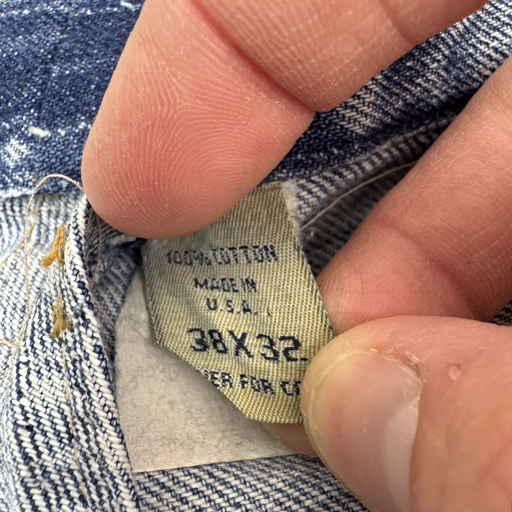 Abercrombie & Fitch VINTAGE Abercrombie & Fitch Jeans Hipster Y2K 90s Grunge Punk Baggy Wide-Leg Adult 38x32 Blue Mens Size US 38 / EU 54 - 6 Thumbnail