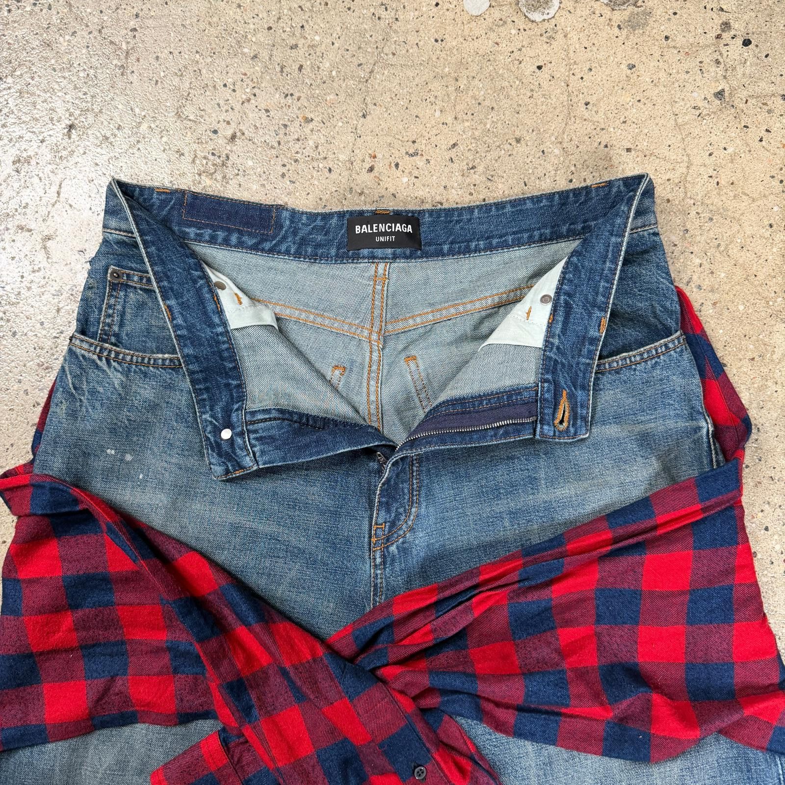 Balenciaga Flannel Jeans