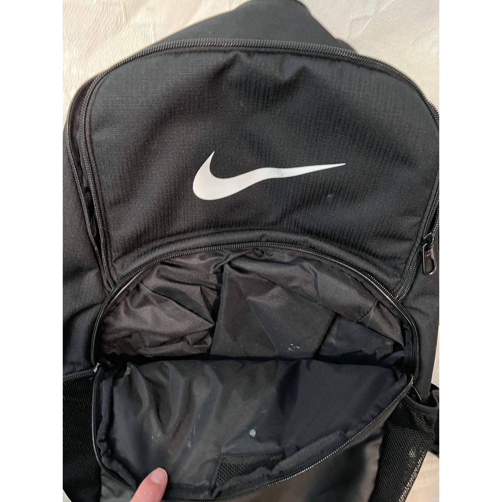 Nike Nike Black Brasilia Backpack 30L Size ONE SIZE - 3 Thumbnail