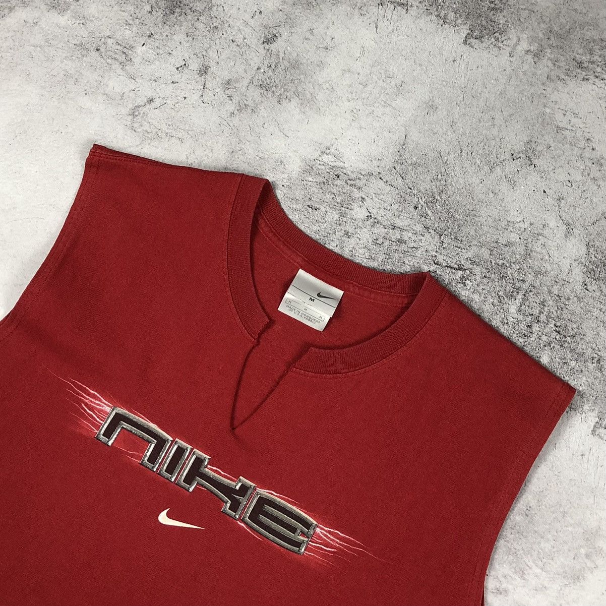 Nike Vintage Nike Shox Cyber Graphic Sleeveless Tee Size US M / EU 48-50 / 2 - 6 Thumbnail