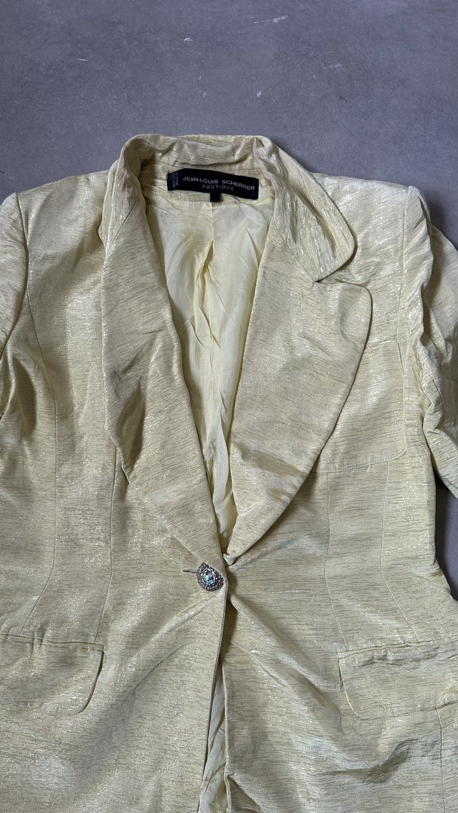 Jean-Louis Scherrer JEAN LOUIS SCHERRER BLAZER Size US S / EU 44-46 / 1 - 5 Thumbnail