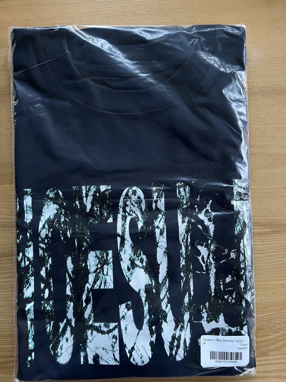 Drain Gang × Sad Boys WOESUM - BLUE SUMMER T-SHIRT Size US M / EU 48-50 / 2 - 5 Thumbnail