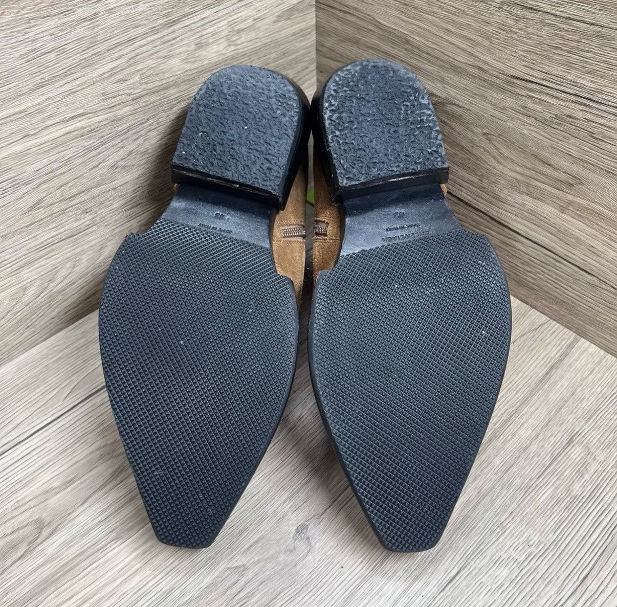 Balenciaga Balenciaga Santiago Khaki Metal Toe Ankle Boots J41 Size US 9.5 / EU 42-43 - 5 Thumbnail