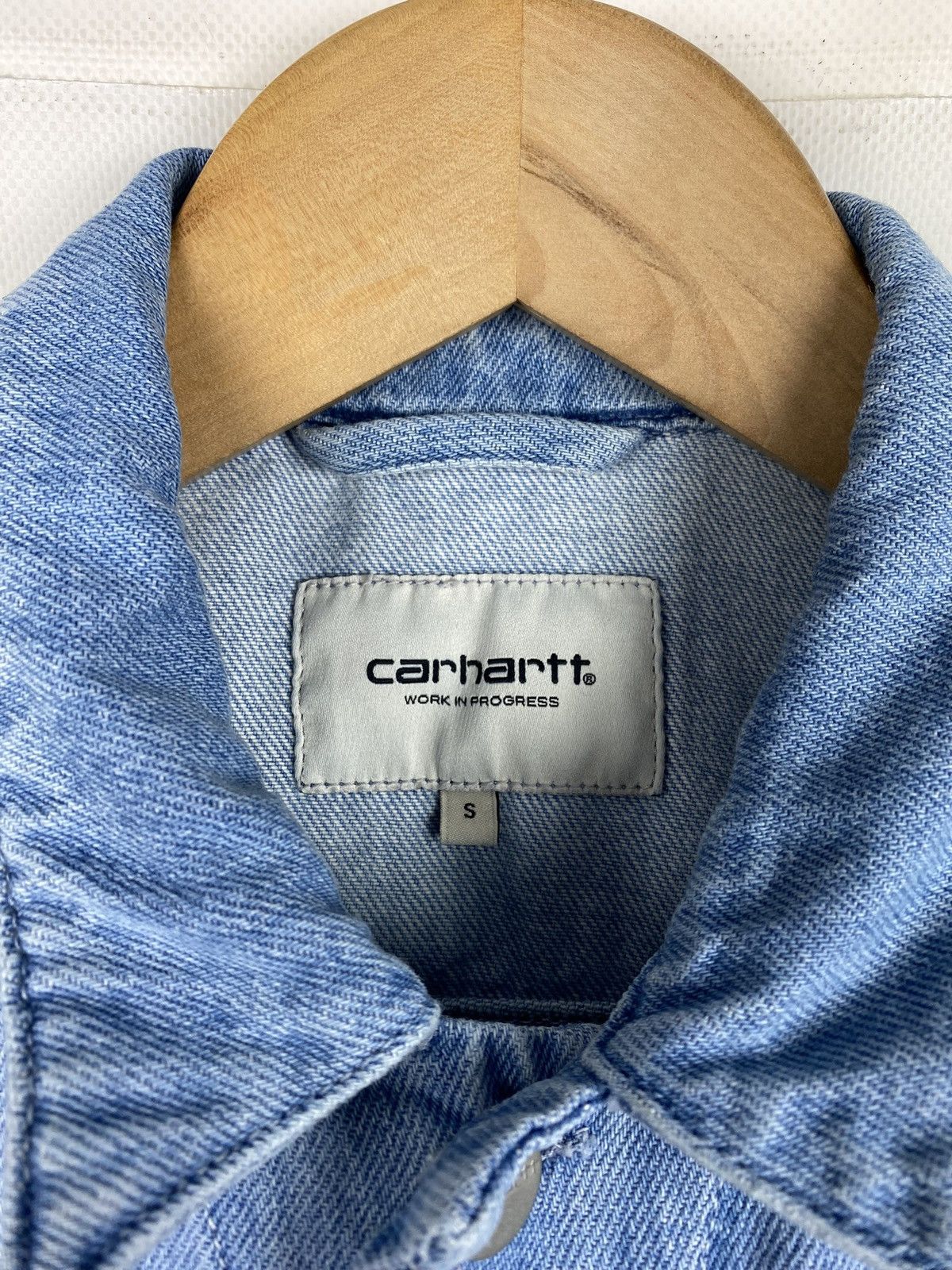 Carhartt Carhartt WIP W’ Trucker Denim Vest Jacket size S Size S / US 4 / IT 40 - 10 Thumbnail