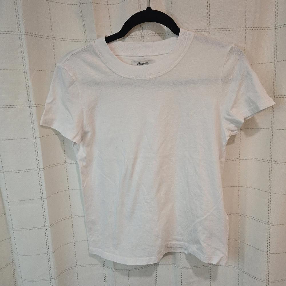 Madewell Madewell Premium Standard 01. The Shrunken Tee Size XXS / US 00 / IT 34 - 2 Thumbnail