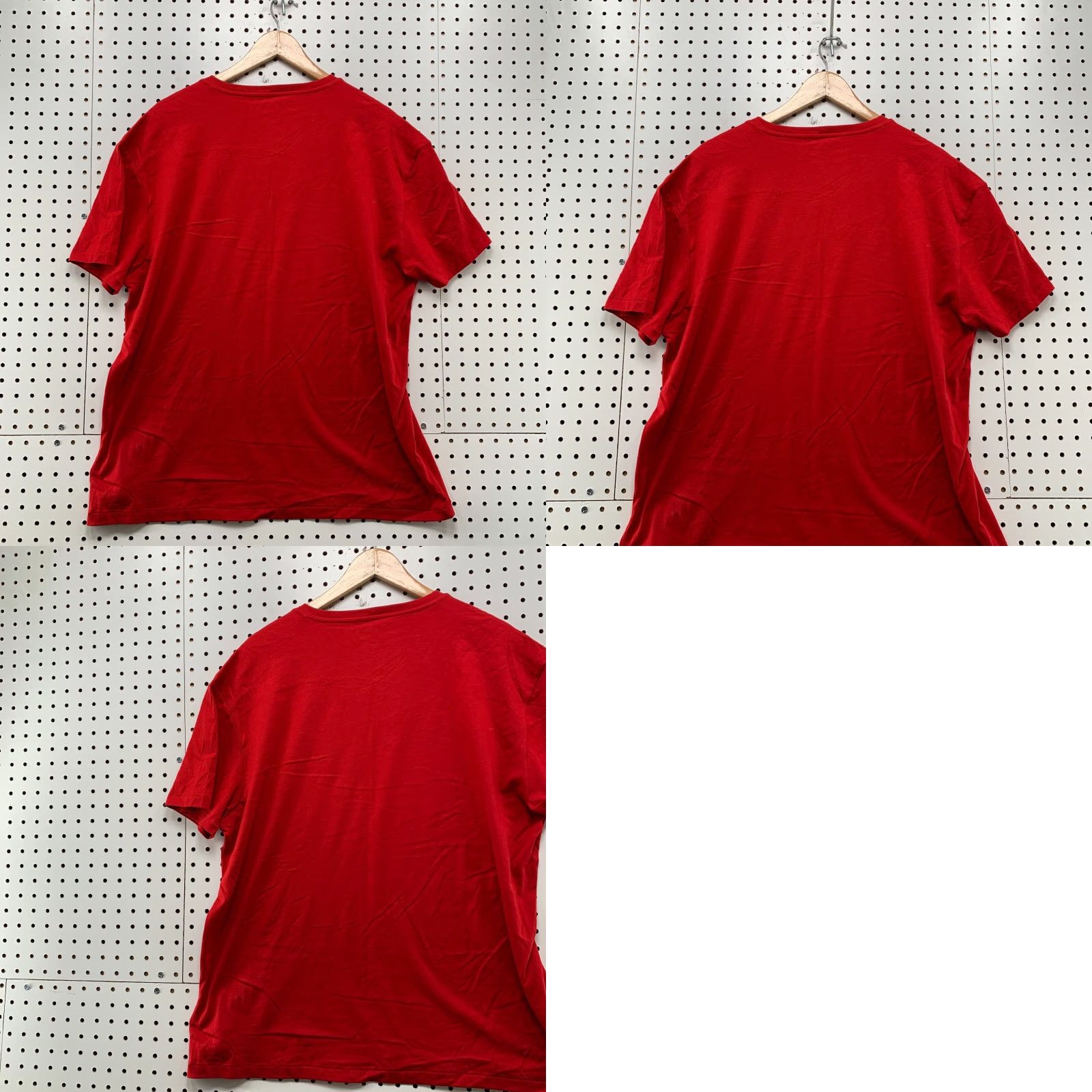 Polo Ralph Lauren Polo Ralph Lauren Shirt Mens Large Red Blue Pony V Neck Classic Fit 24X28.5 Size US L / EU 52-54 / 3 - 9 Thumbnail