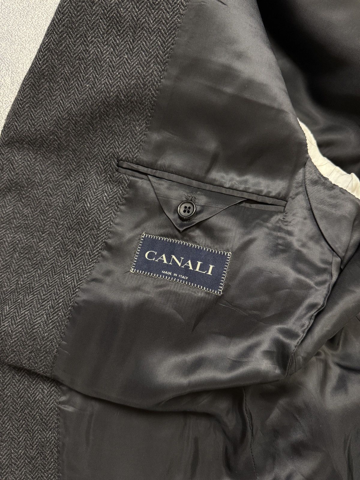 Canali Canali Wool Blazer Made in Italy Size 50R - 12 Thumbnail