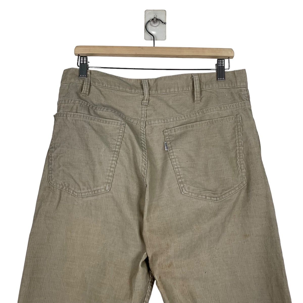 Levi's 70’s Rusty Trashed LEVIS White Label Corduroy Pant #1149-C53 Size US 32 / EU 48 - 8 Thumbnail