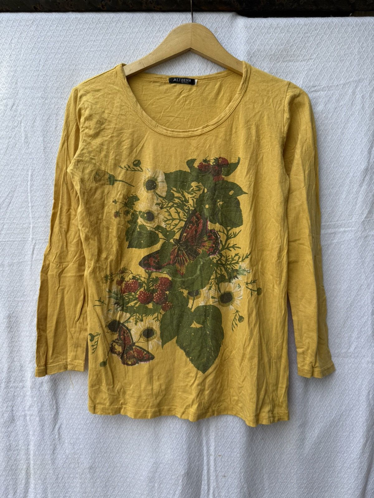 Hysteric Glamour Altbeny Japanese Butterfly Poem Style Longsleeve Size US S / EU 44-46 / 1 - 1 Thumbnail
