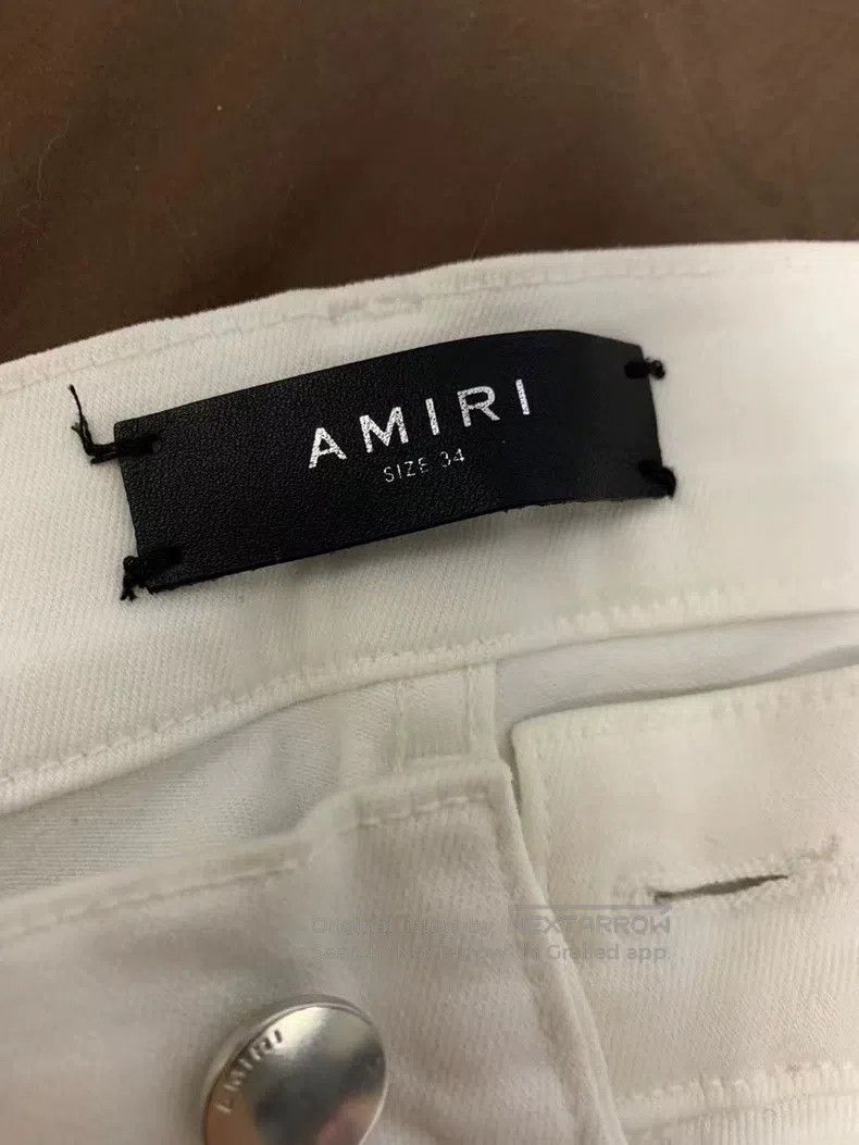Amiri Amiri Size 34 patchwork jeans Size US 34 / EU 50 - 2 Thumbnail