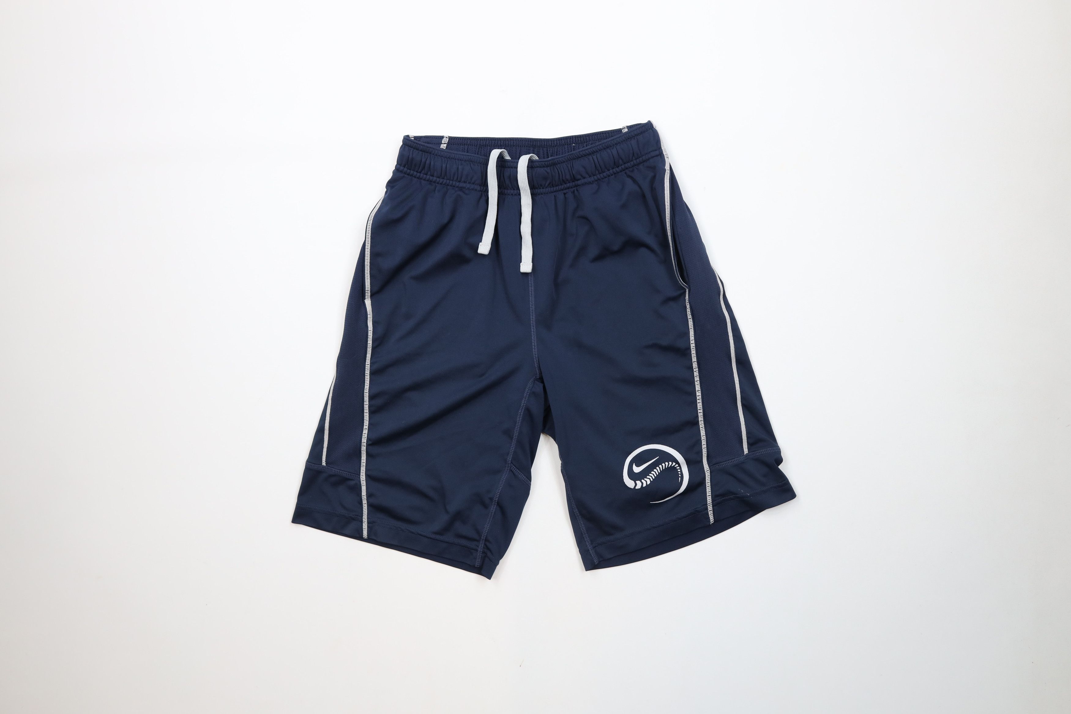 Nike × Vintage Vintage Y2K Nike Baseball Mini Swoosh Above Knee Shorts Size US 34 / EU 50 - 1 Thumbnail