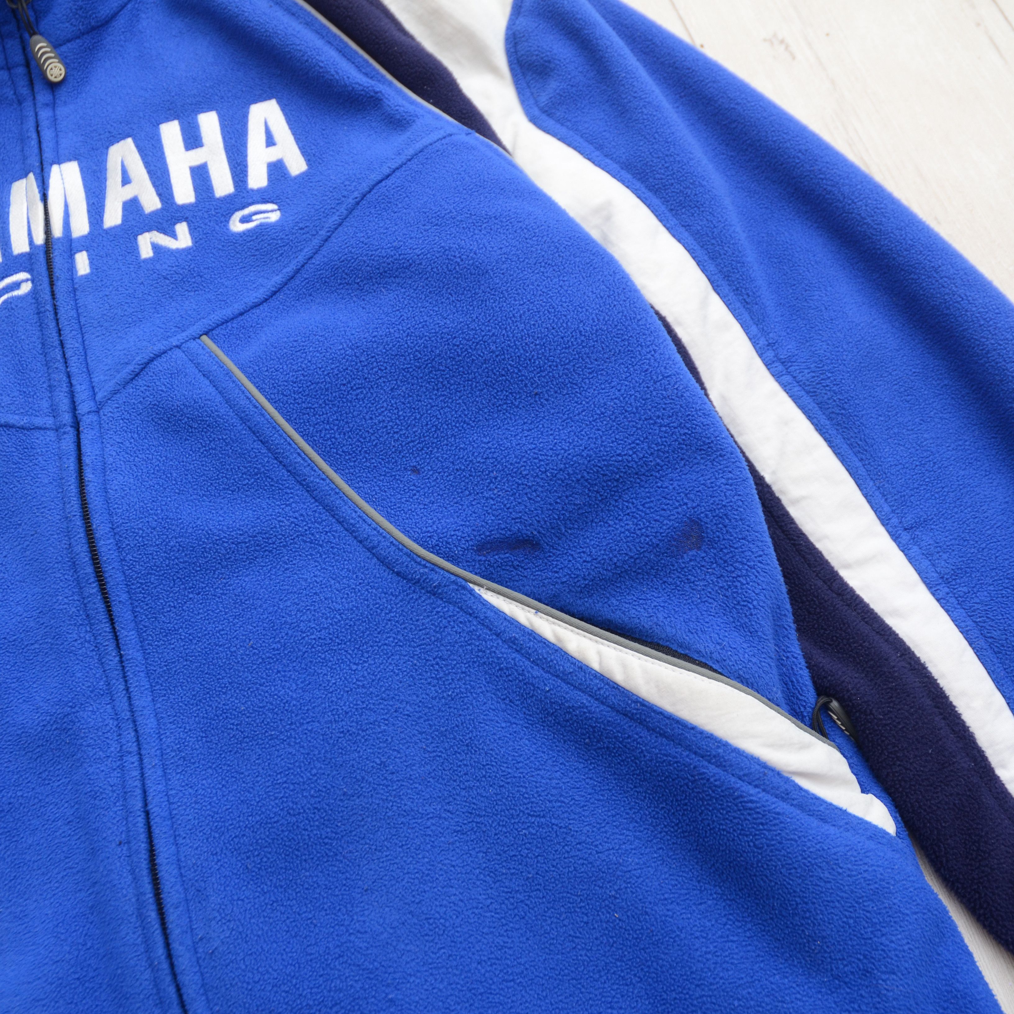 Yamaha Vintage Yamaha Racing Fleece Jacket Full Zip Y2K Big Logo Size US S / EU 44-46 / 1 - 7 Thumbnail