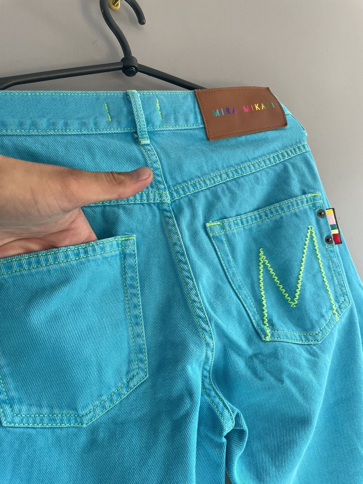 Mira Mikati Mira Mikati y2k Cotton Leans pants size eu36 Size 36" / US 14 / IT 50 - 8 Thumbnail