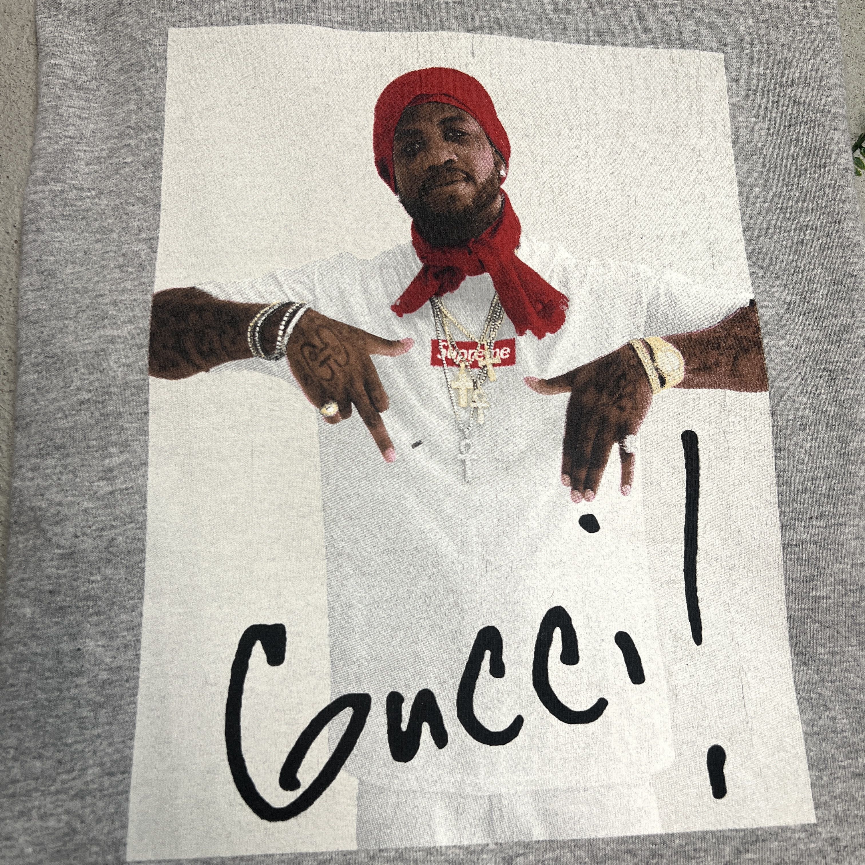 Supreme Supreme Gucci Mane Photo Tee 2016 Rare NWT Size US M / EU 48-50 / 2 - 5 Thumbnail