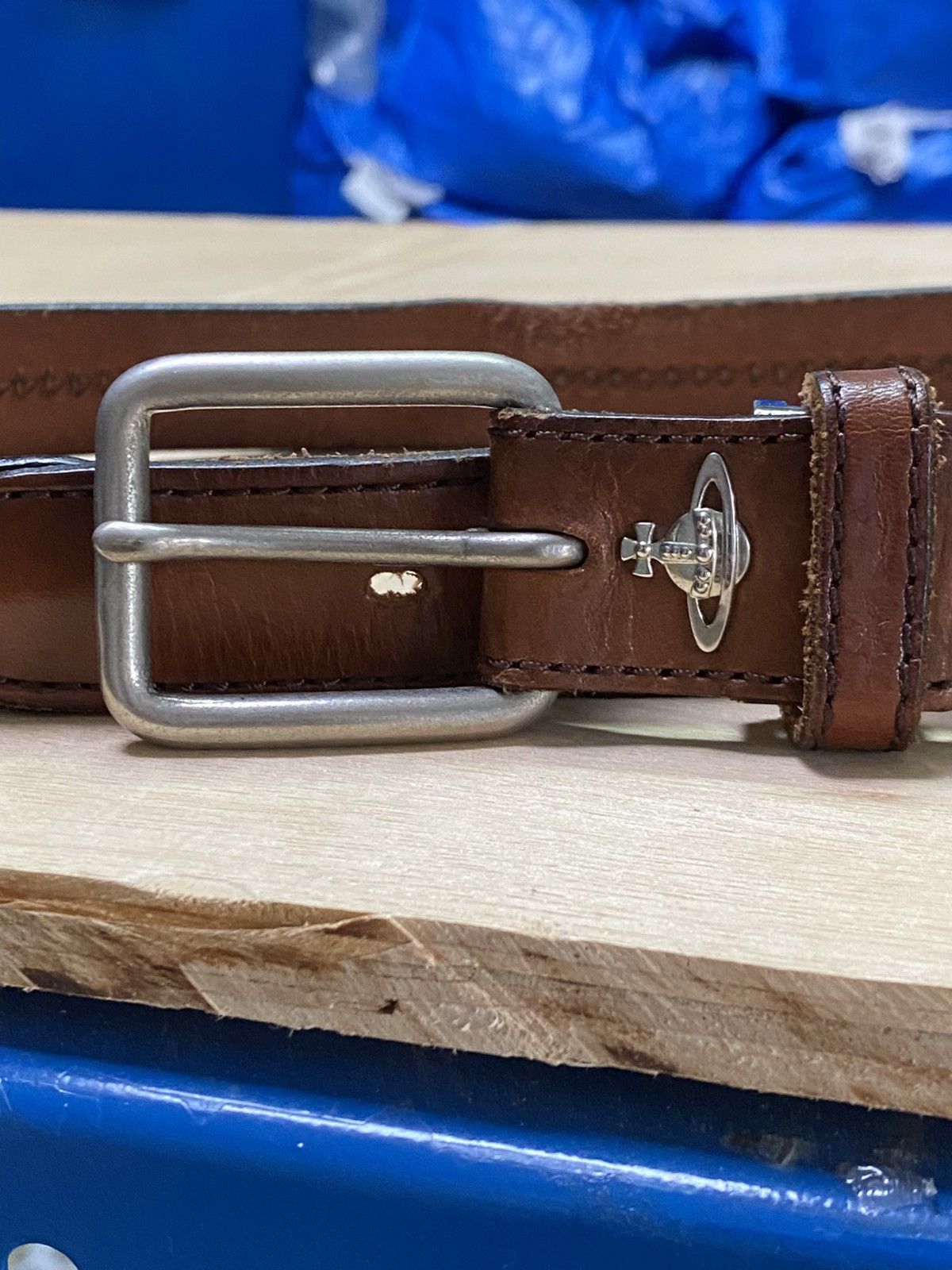 Vivienne Westwood Vivienne Westwood leather logo belt Size ONE SIZE - 7 Thumbnail