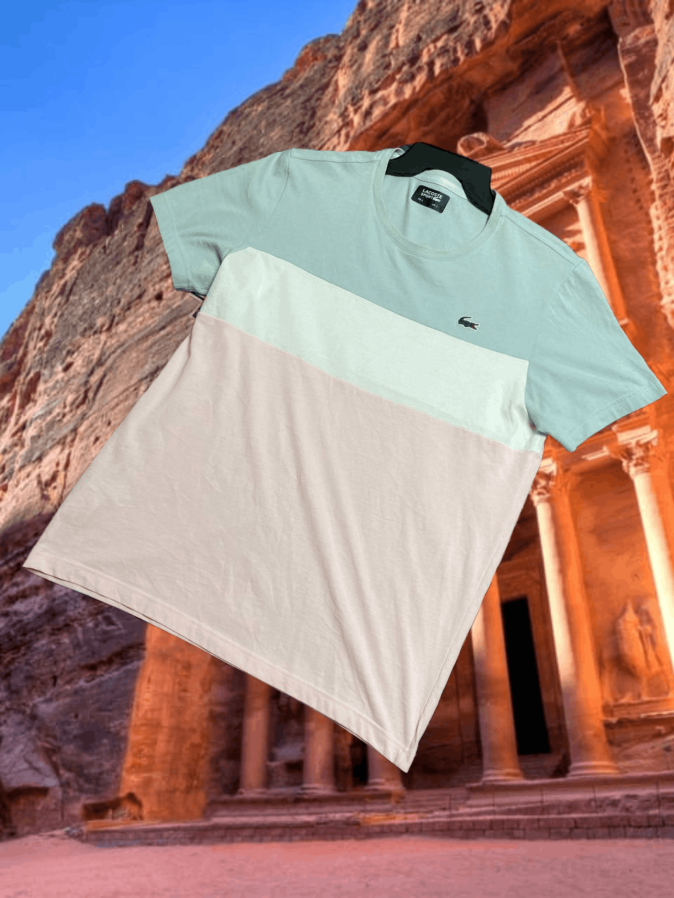 Lacoste Streetwear T-Shirt Lacoste logo Y2K Vintage Size US L / EU 52-54 / 3 - 1 Thumbnail