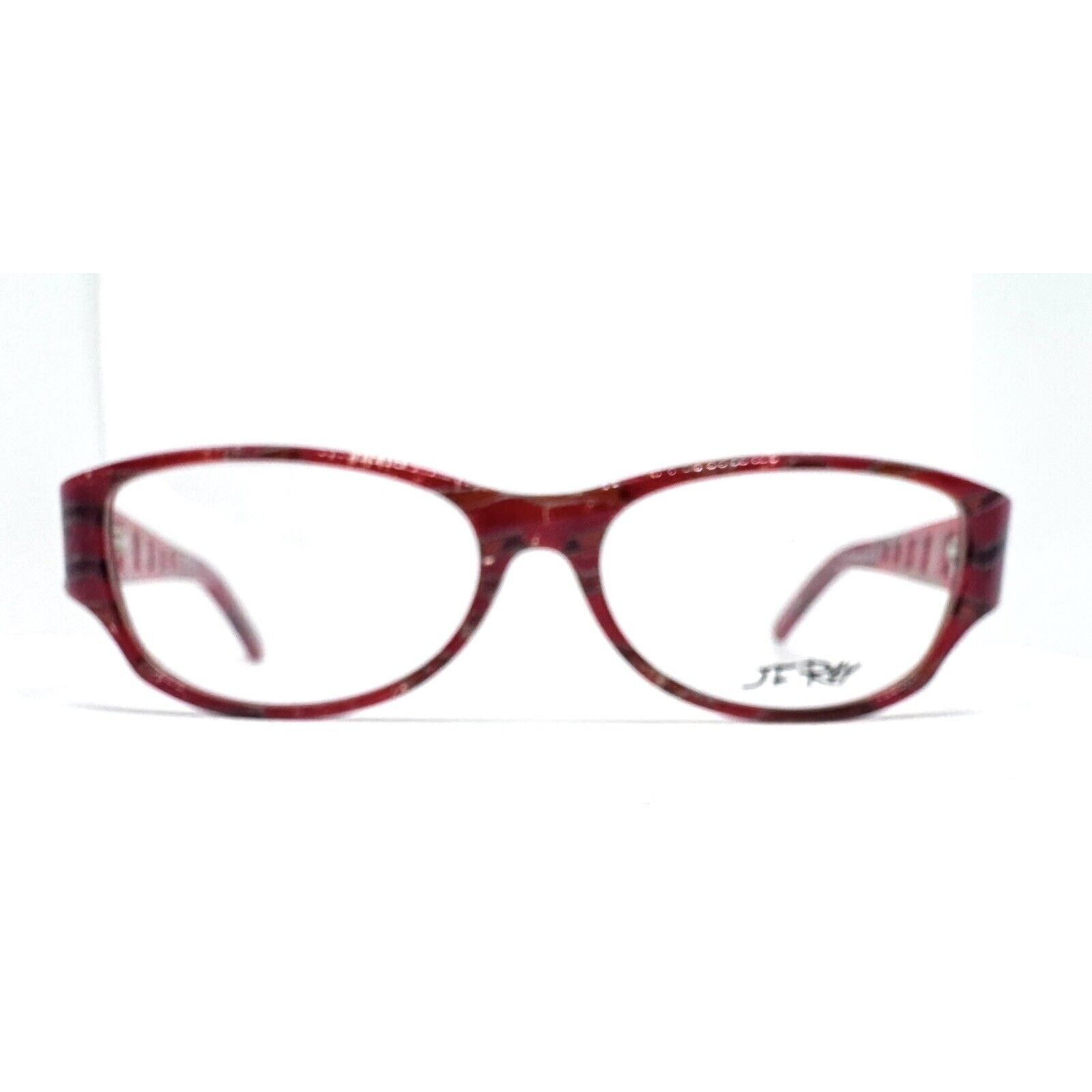 J.F. REY JF REY BY BOZ JF1178 RED EYEGLASSES RX FRAMES 55 15 FRANCE Size ONE SIZE - 2 Thumbnail