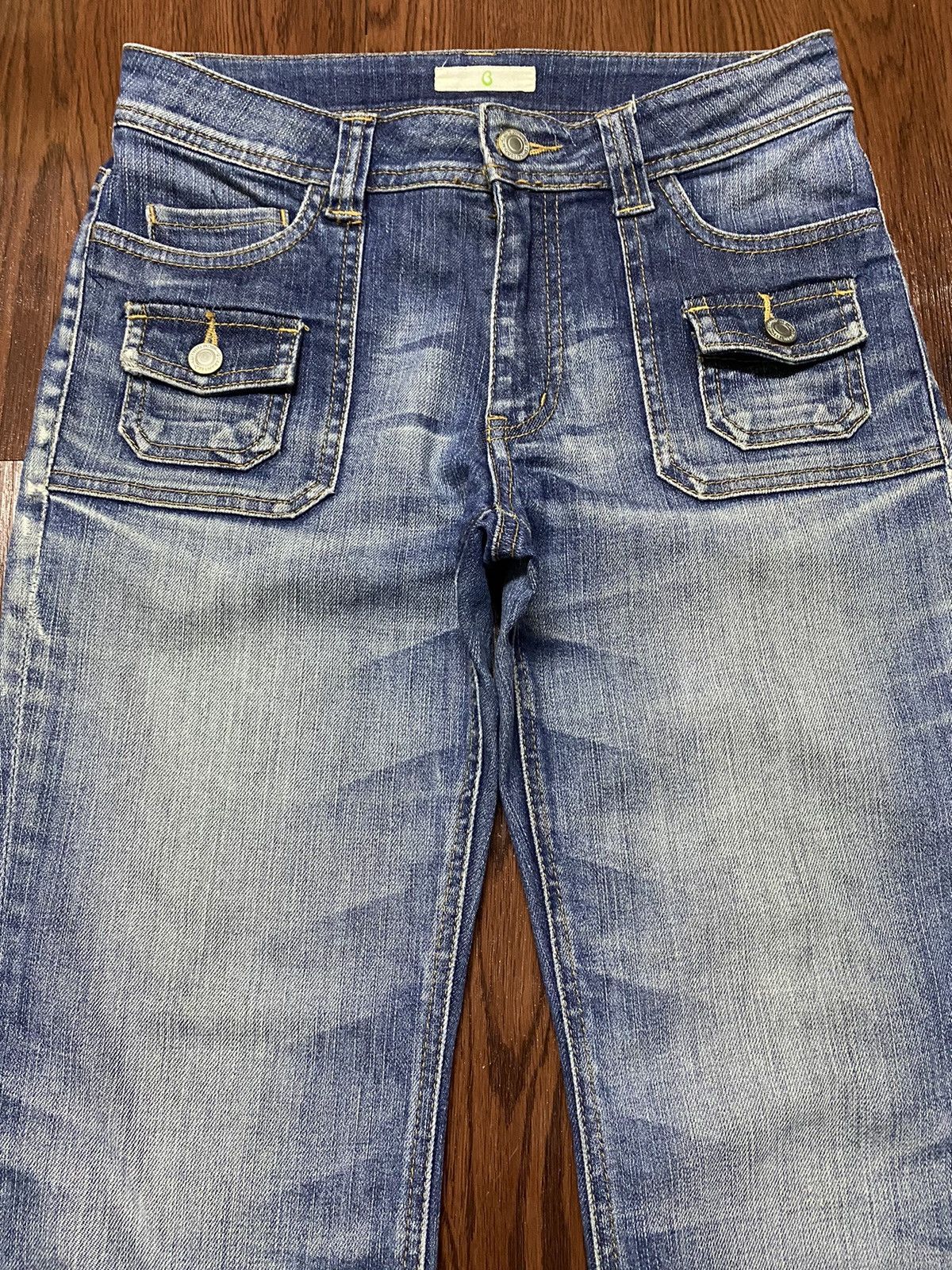 Japanese Brand Vintage Bush Pants Blue Faded Wash Japanese Brand Jeans Size US 28 / EU 44 - 3 Thumbnail
