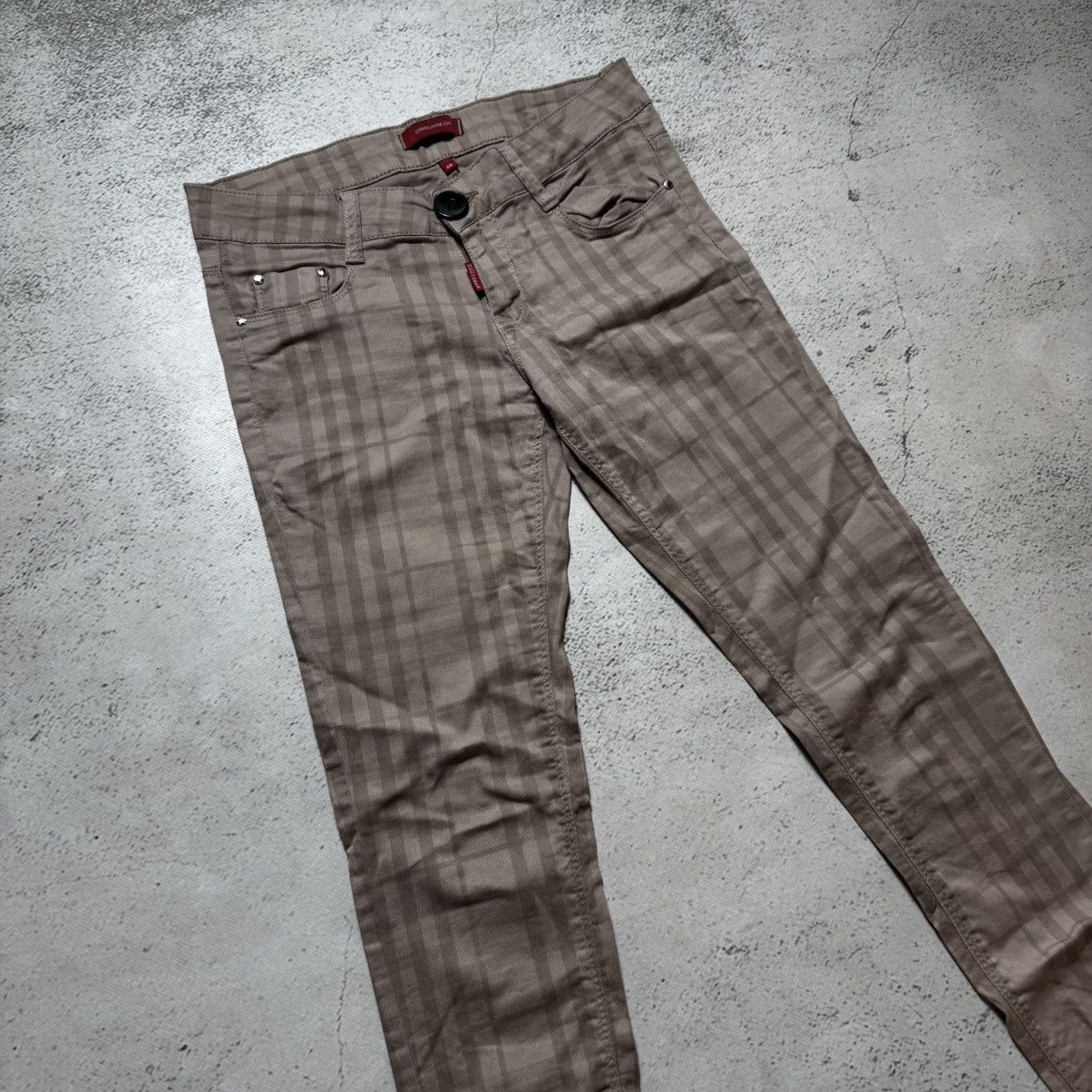 Dsquared2 vintage disquared pants y2k with buttons ups Size 28" / US 6 / IT 42 - 2 Thumbnail