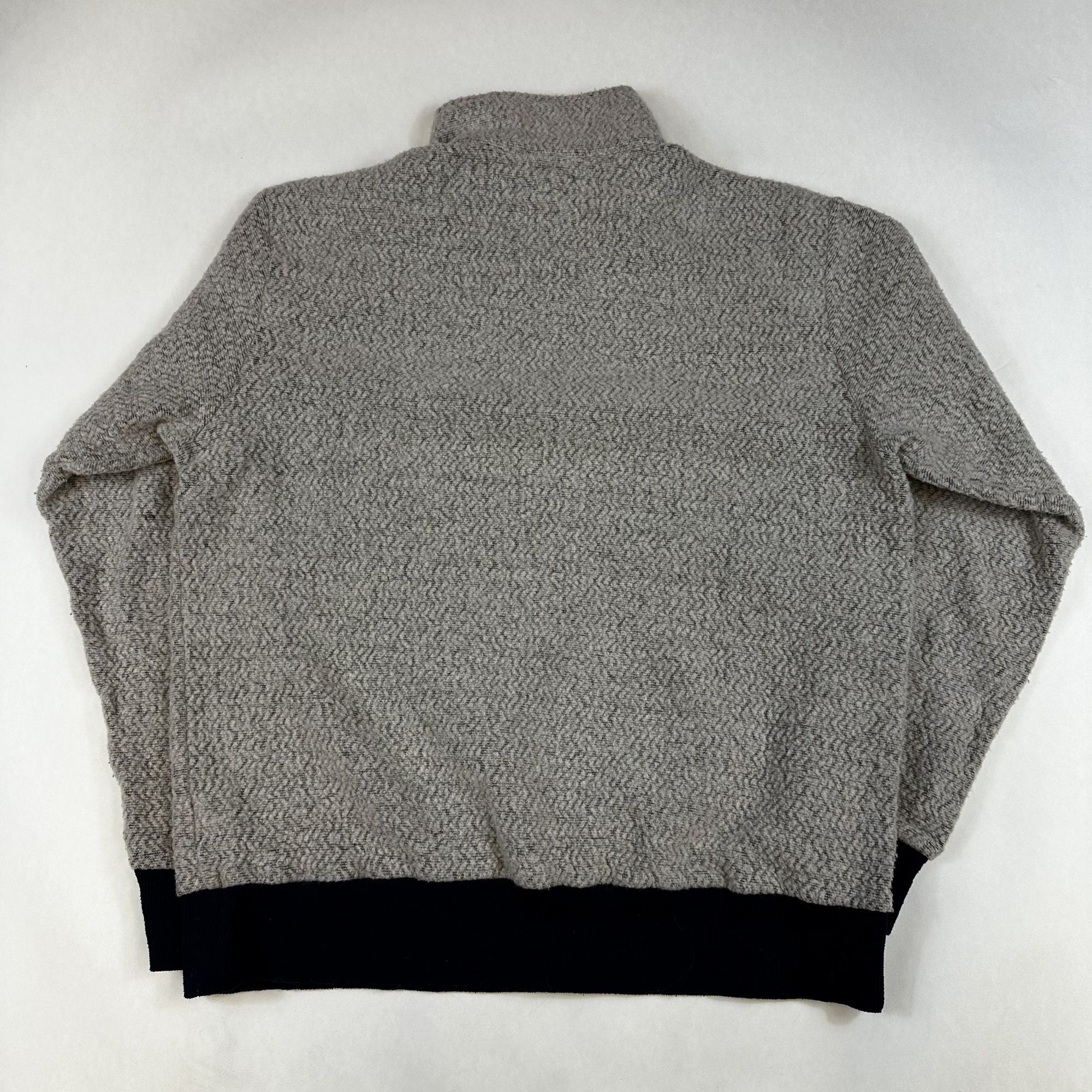 Patagonia Patagonia Mens L Gray Quarter-Zip Fleece Pullover Sweater Wa Size US L / EU 52-54 / 3 - 2 Thumbnail