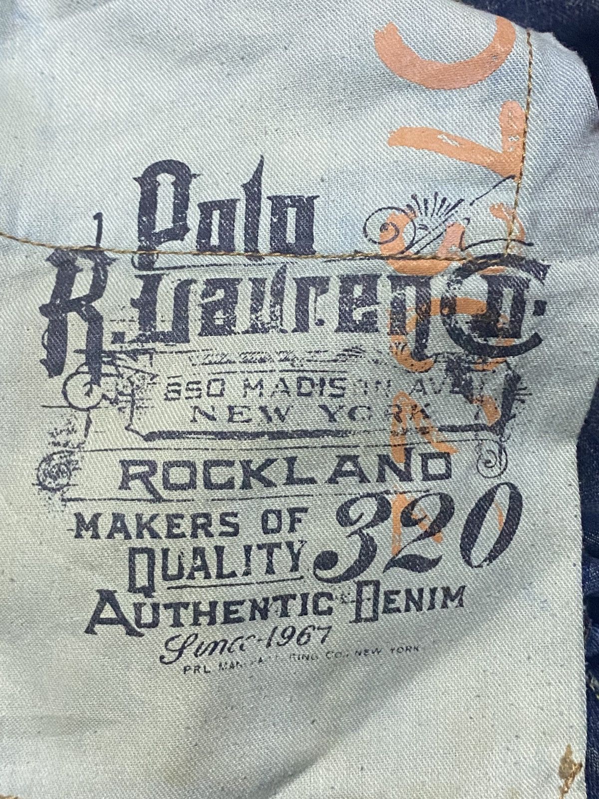 RRL Ralph Lauren Polo Raph Lauren RockLand 320 Flare Bootcut Distressed Jeans Size US 36 / EU 52 - 21 Thumbnail