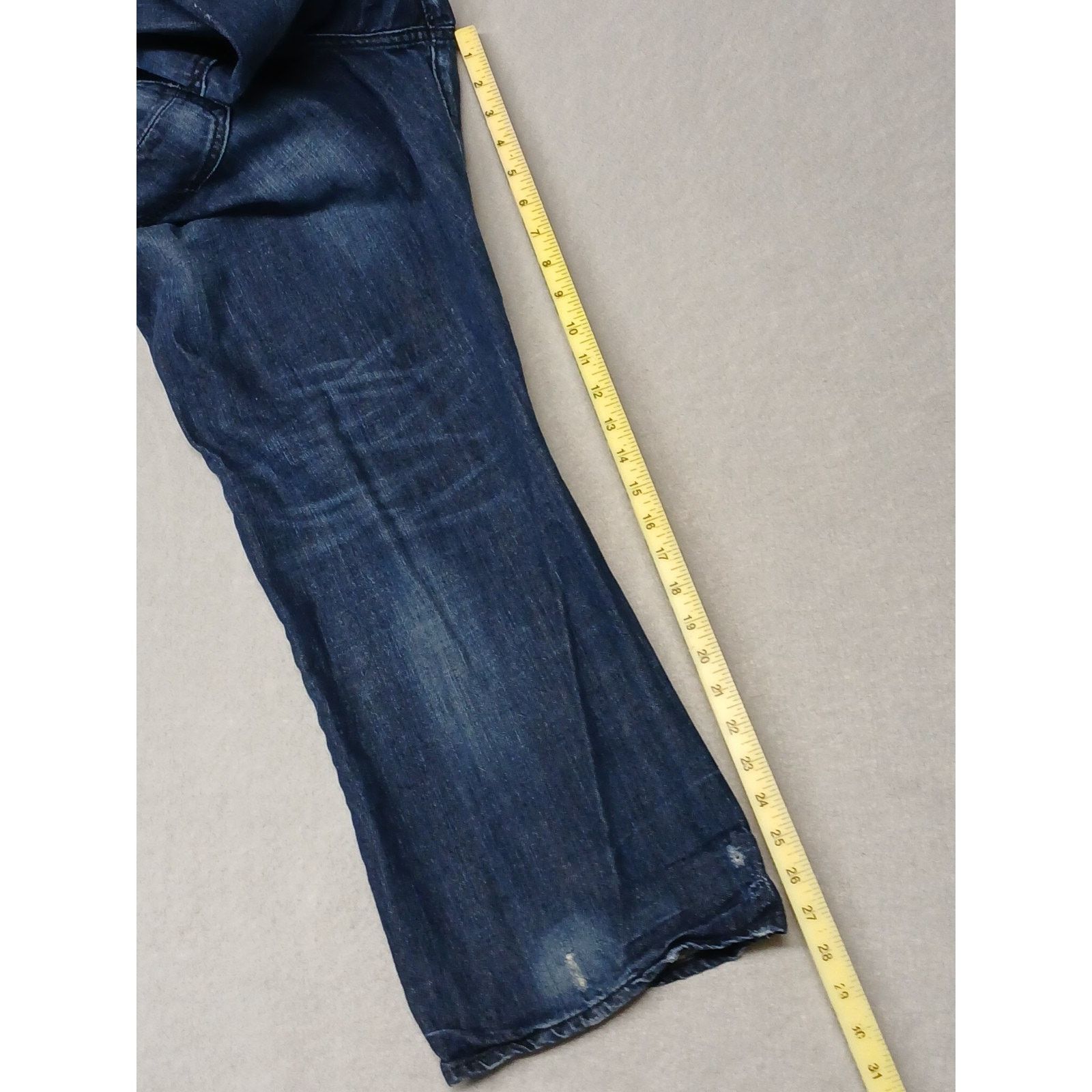 Old Navy Old Navy (38x30) Relaxed Fit Boot Cut Blue Jeans Size US 38 / EU 54 - 3 Thumbnail