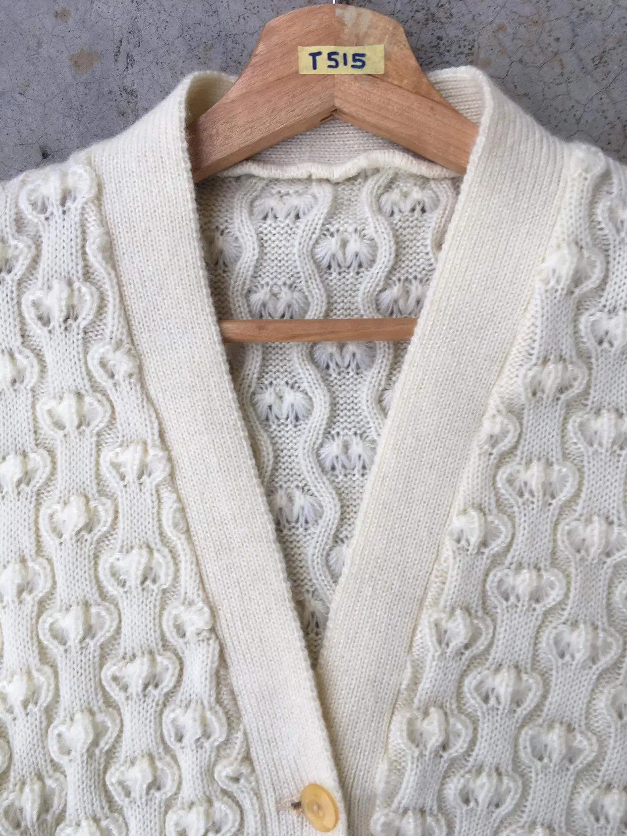 Designer × Vintage Japanese Cardigan Pureknit Pullover Knitting Pattern Size US L / EU 52-54 / 3 - 7 Thumbnail