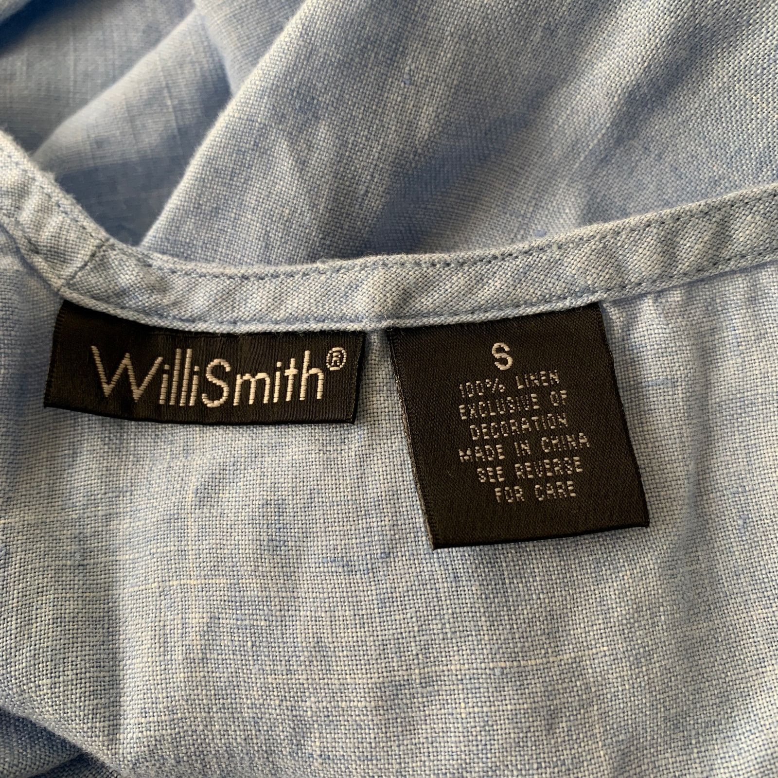 Willi Smith Willi Smith Tank Top 100% Linen Side Zip Women's size small Size S / US 4 / IT 40 - 9 Thumbnail