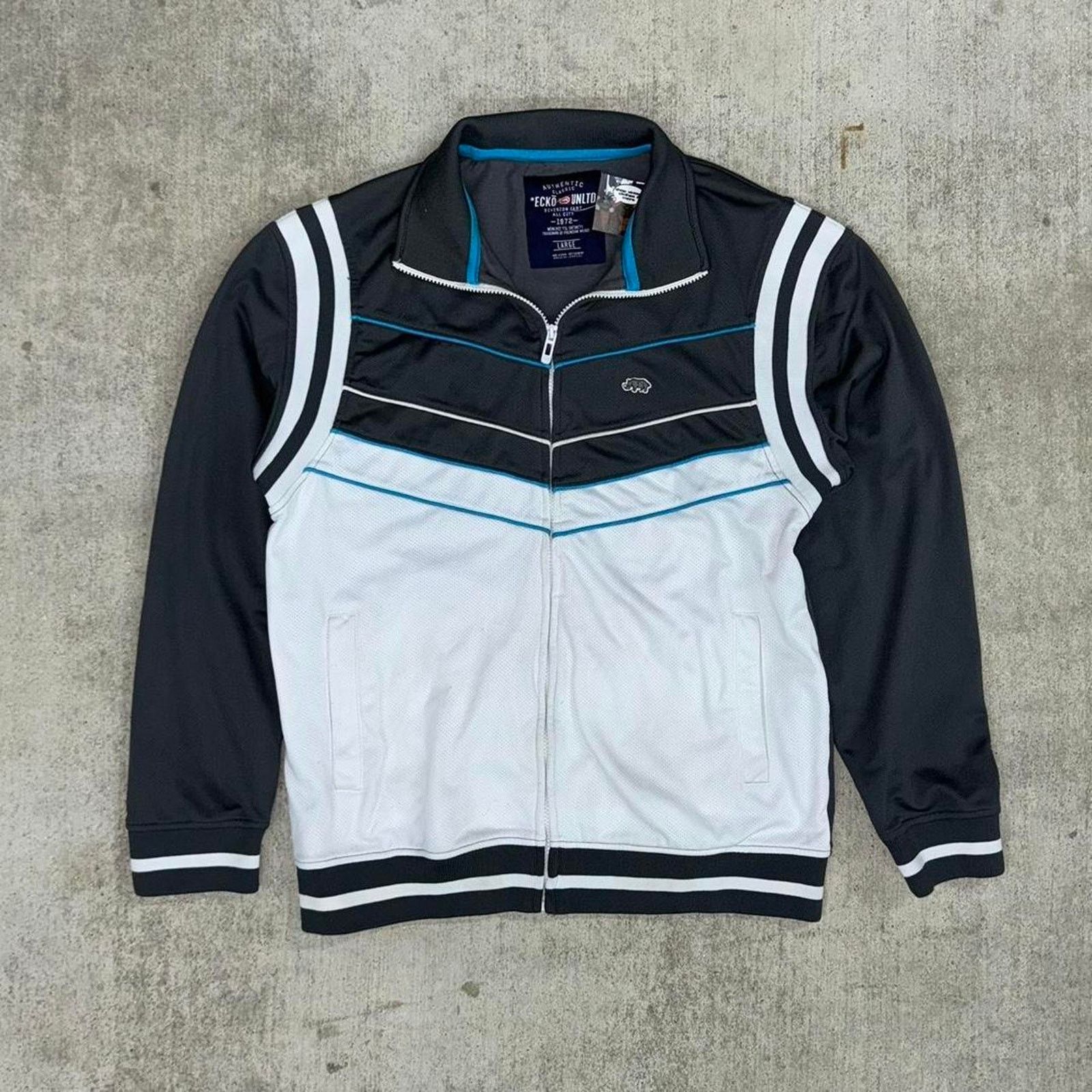Ecko Unltd. Vintage y2k ecko unltd zip up jumper jacket Size US L / EU 52-54 / 3 - 1 Thumbnail